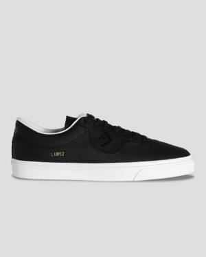 Converse CONS Louie Lopez Pro Læder Sneakers Low Sort | CV-861XOY