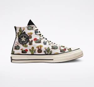 Converse Chuck 70 Succulents Sneakers High Sort | CV-576TLC