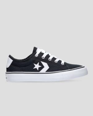 Converse Star Replay Webbed Canvas Sneakers Low Sort | CV-651QOH