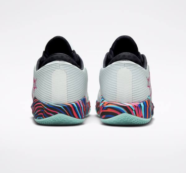 Converse All Star BB Jet Basketball Sko Hvide Lysesølv Lyse | CV-150MXK