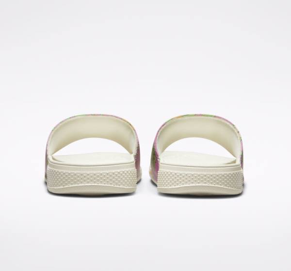 Converse All Star Badesandaler Crafted Florals Sandaler Mango Lyserød | CV-296SEM