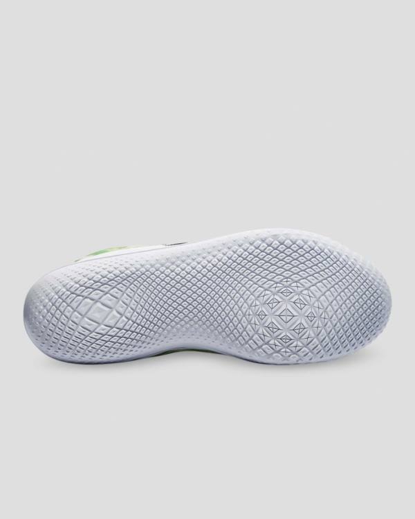 Converse All Star Pro BB Evo Petal To The Metal Sneakers High Hvide Lyserød Grøn | CV-871XWC