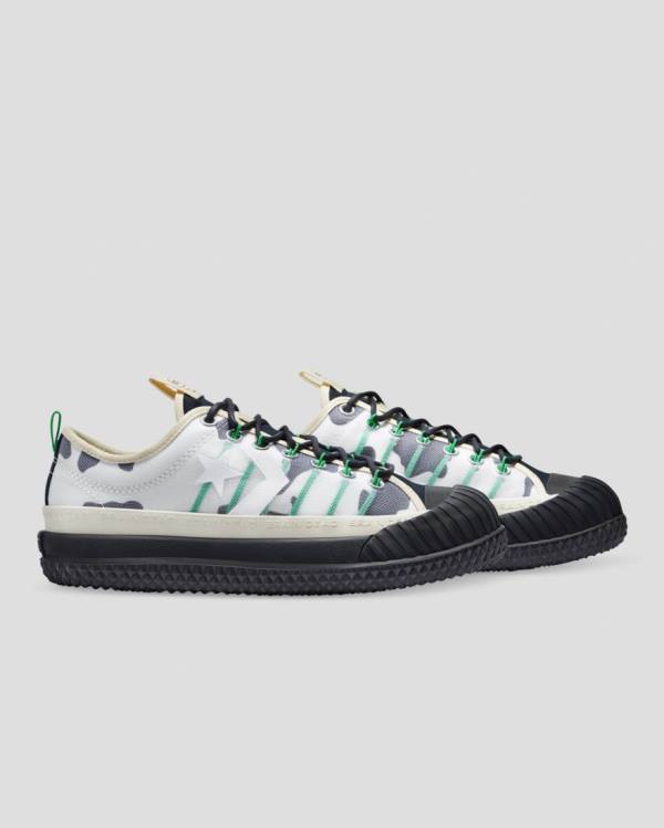 Converse Brain Dead Bosey MC Sneakers Low Hvide Grå | CV-156XAO