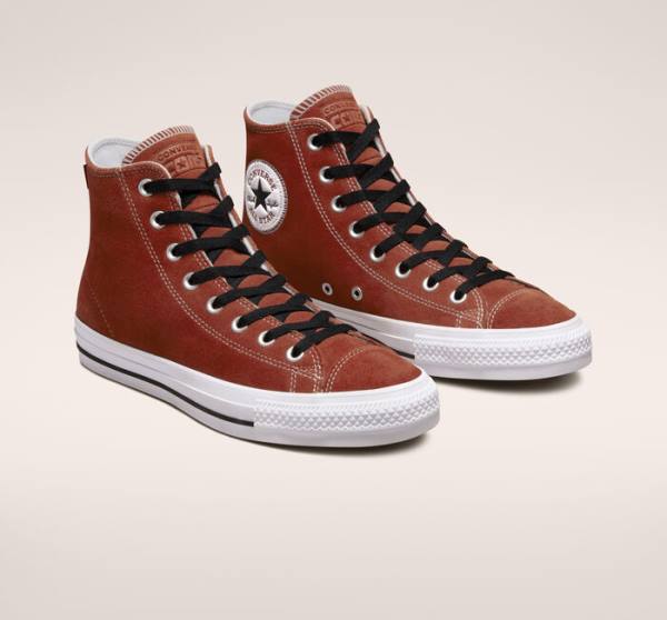 Converse CONS Chuck Taylor All Star Pro Ruskind Skate Sko Sort Hvide | CV-549MHB