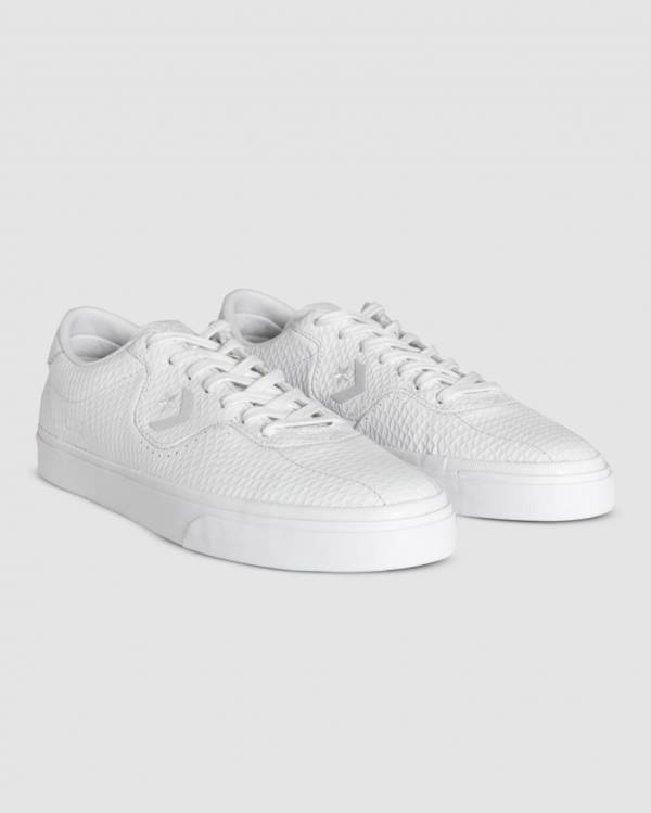 Converse CONS Louie Lopez Pro Læder Sneakers Low Hvide | CV-809BYA