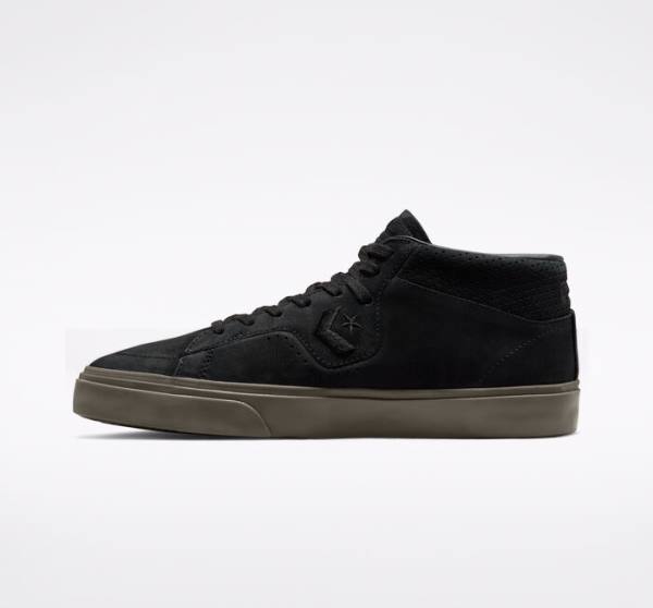 Converse CONS Louie Lopez Pro Nubuck Læder Skate Sko Sort Lysebrune | CV-243GDV