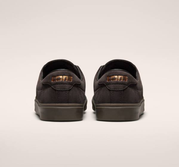 Converse CONS Louie Lopez Pro Nubuck Læder Skate Sko Kaffe Sort Brune | CV-701MWX