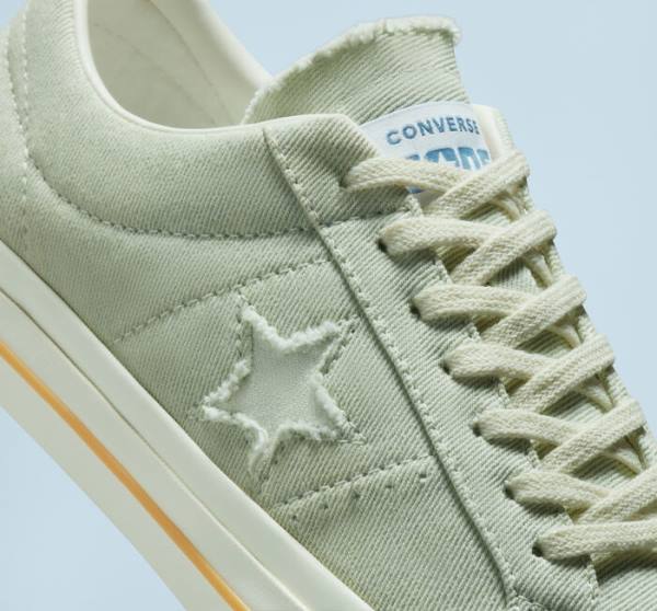 Converse CONS One Star Pro Denim Sneakers Low Lyseblå Indigo | CV-630HRQ