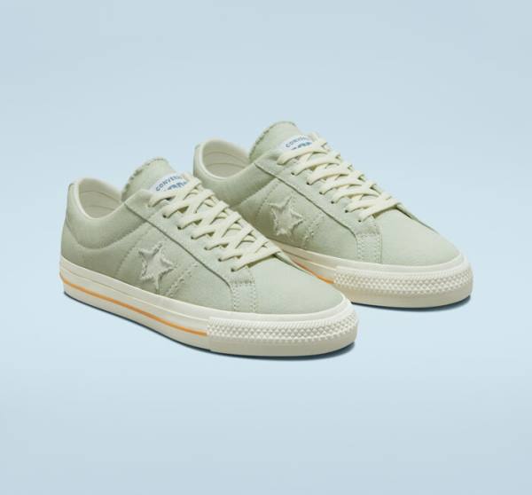 Converse CONS One Star Pro Denim Sneakers Low Lyseblå Indigo | CV-630HRQ