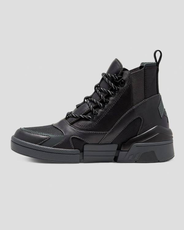 Converse CPX Chelsea Mono Læder Sneakers High Sort | CV-984NGW