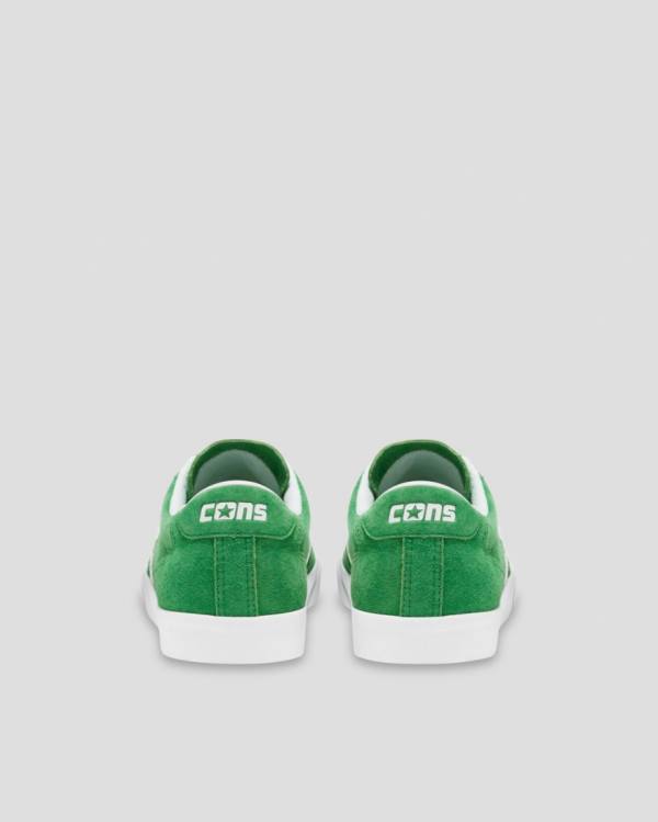 Converse Checkpoint Pro Pigskin Ruskind Sneakers Low Grøn | CV-389JAF