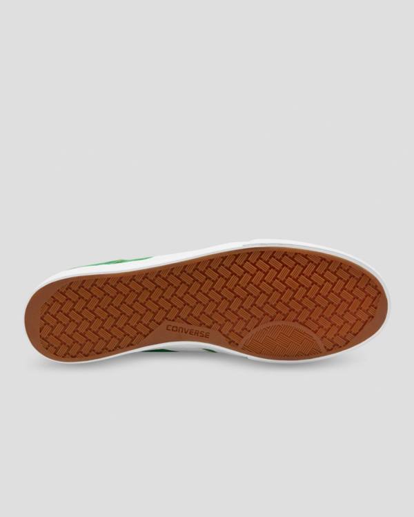 Converse Checkpoint Pro Pigskin Ruskind Sneakers Low Grøn | CV-389JAF