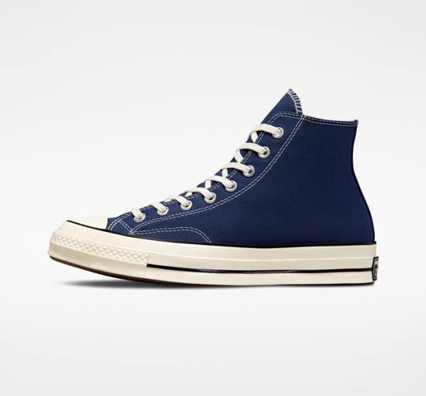 Converse Chuck 70 Pastel Polyester Sneakers High Mørkeblå Sort | CV-165VBX