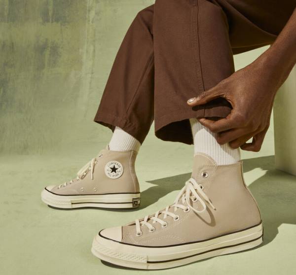 Converse Chuck 70 Pastel Polyester Sneakers High Sort | CV-201IWK