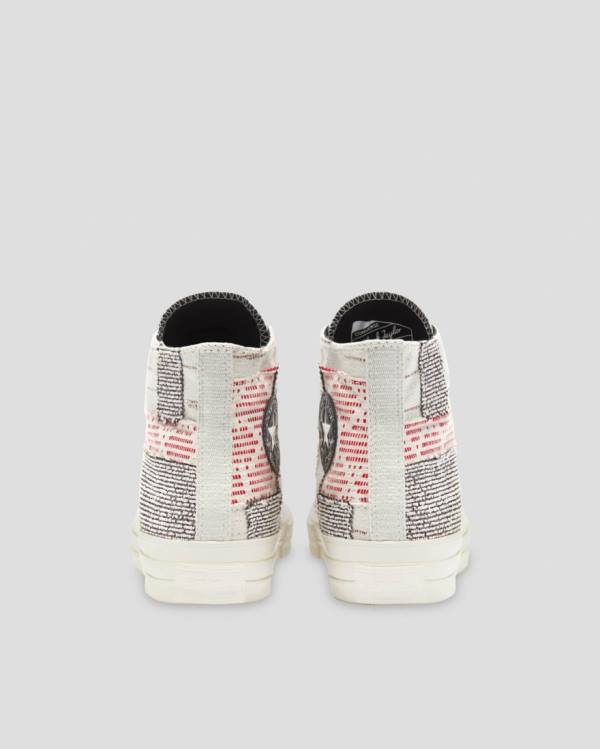 Converse Chuck 70 Patchwork Sneakers High Lyserød Grå | CV-974XIG
