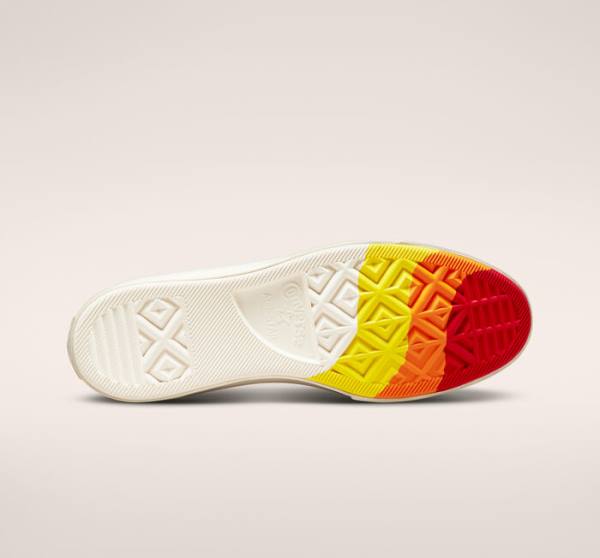 Converse Chuck 70 Pride Sneakers High Hvide Rød | CV-619KSA