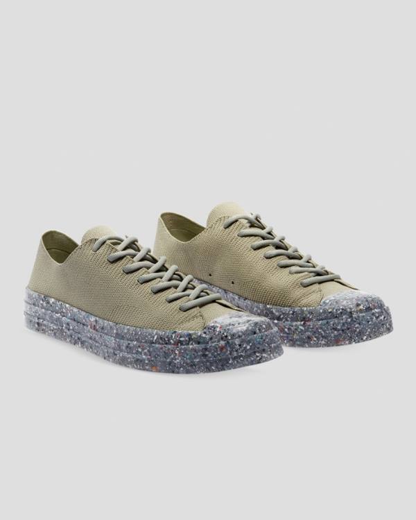 Converse Chuck 70 Renew Knit Sneakers Low Grøn | CV-348HMO