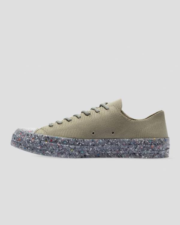 Converse Chuck 70 Renew Knit Sneakers Low Grøn | CV-348HMO