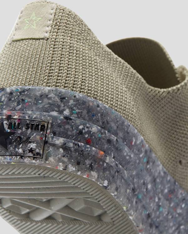 Converse Chuck 70 Renew Knit Sneakers Low Grøn | CV-348HMO