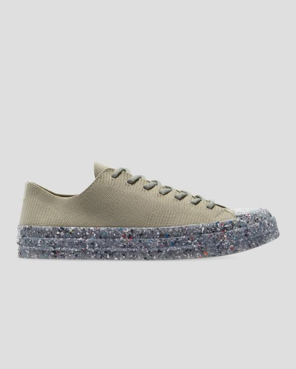 Converse Chuck 70 Renew Knit Sneakers Low Grøn | CV-348HMO