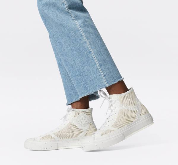 Converse Chuck 70 Renew Redux Sneakers High Hvide Mango | CV-490BQK
