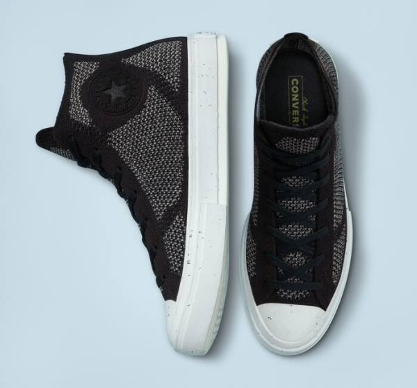 Converse Chuck 70 Renew Redux Sneakers High Sort Blå | CV-860LJO