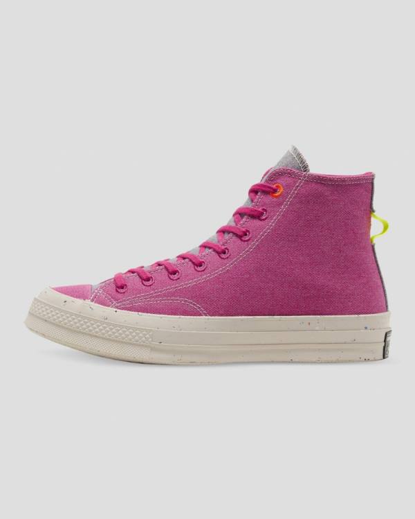 Converse Chuck 70 Renew Regrind Foxing Sneakers High Lyserød | CV-384XGO