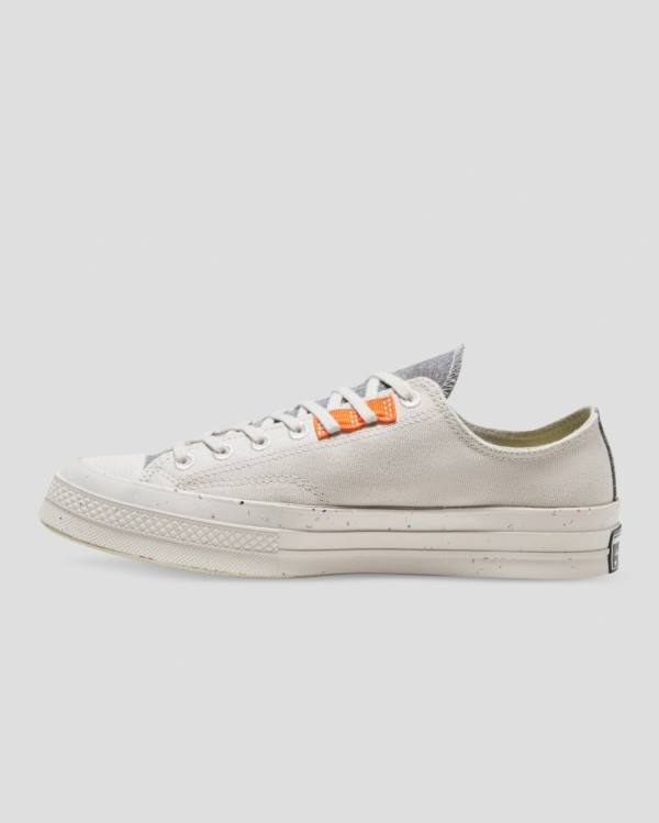 Converse Chuck 70 Renew Regrind Foxing Sneakers Low Beige | CV-618VFC
