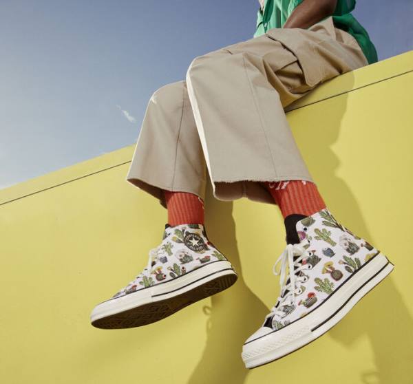Converse Chuck 70 Succulents Sneakers High Sort | CV-123ASG