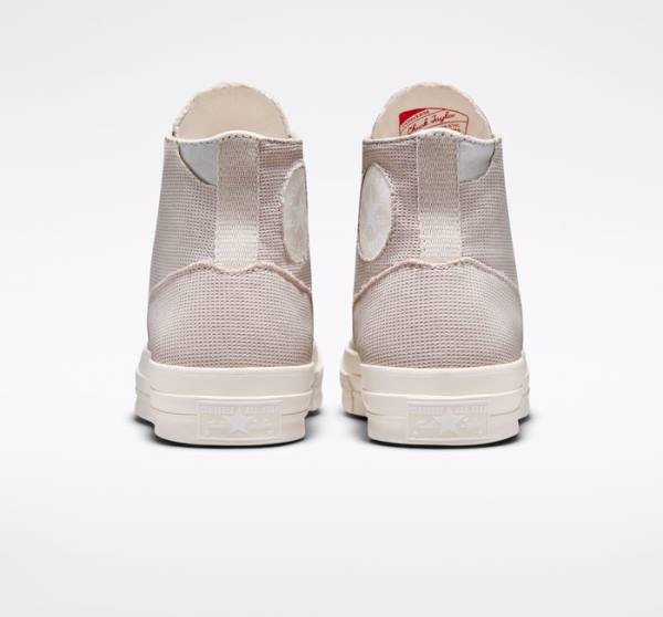 Converse Chuck 70 Tearaway Sneakers High Lysesølv Lyserød | CV-726UZL