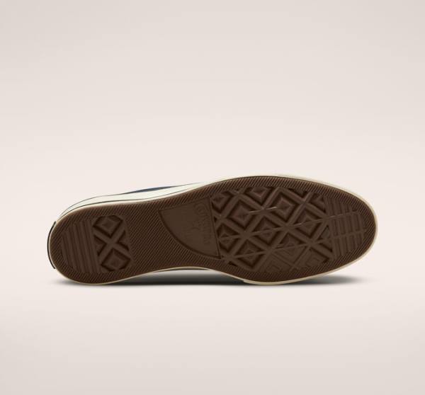 Converse Chuck 70 Tonal Polyester Sneakers Low Mørkeblå Sort | CV-785SGY