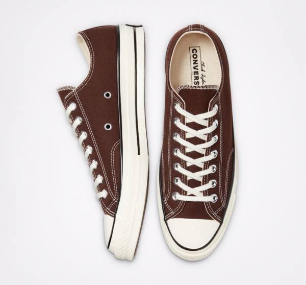 Converse Chuck 70 Tonal Polyester Sneakers Low Sort | CV-856MWC