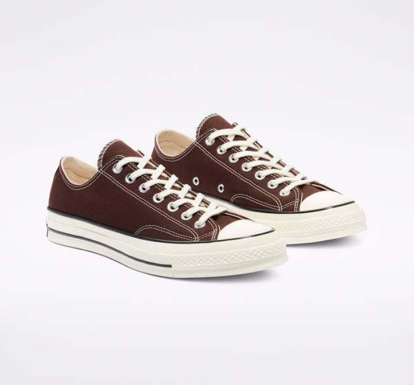 Converse Chuck 70 Tonal Polyester Sneakers Low Sort | CV-856MWC