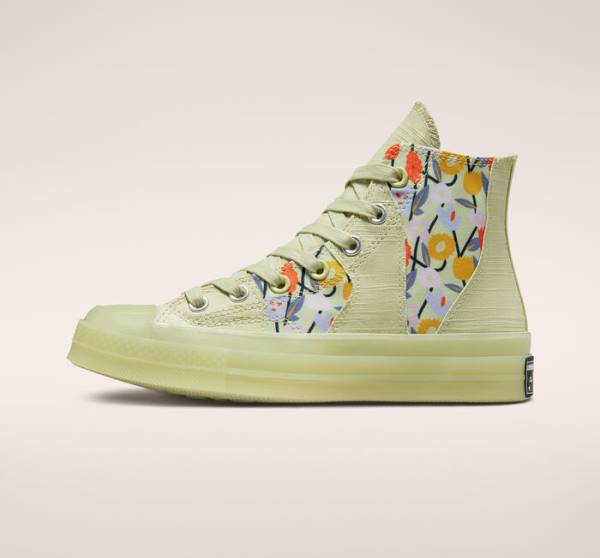 Converse Chuck 70 We Are Stronger Together Sneakers High Olivengrøn Sort | CV-630KMN