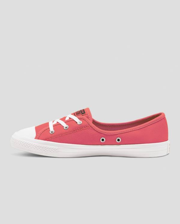 Converse Chuck Taylor All Star Ballet Seasonal Colour Sneakers Low Lyserød | CV-069GHP