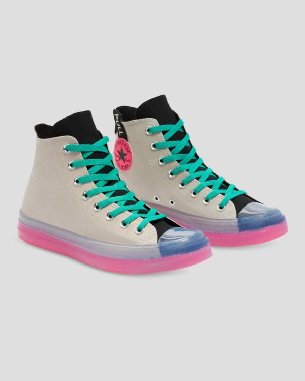 Converse Chuck Taylor All Star CX Pull Tab Sneakers High Beige | CV-502VGH
