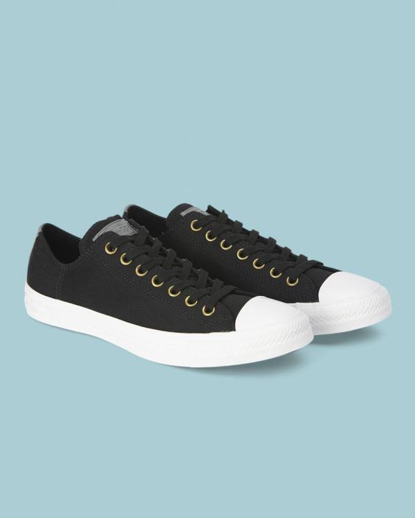 Converse Chuck Taylor All Star Clean N Preme Sneakers Low Sort | CV-352XWK