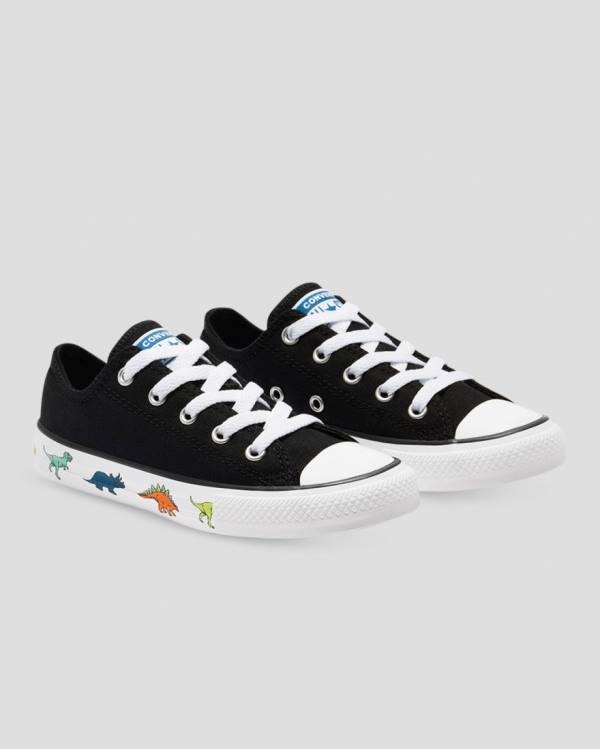 Converse Chuck Taylor All Star Dinoverse Sneakers Low Sort | CV-170QSB