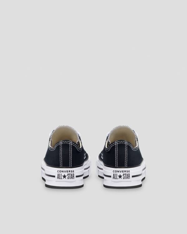 Converse Chuck Taylor All Star EVA Platform Sneakers Low Sort | CV-510NYO
