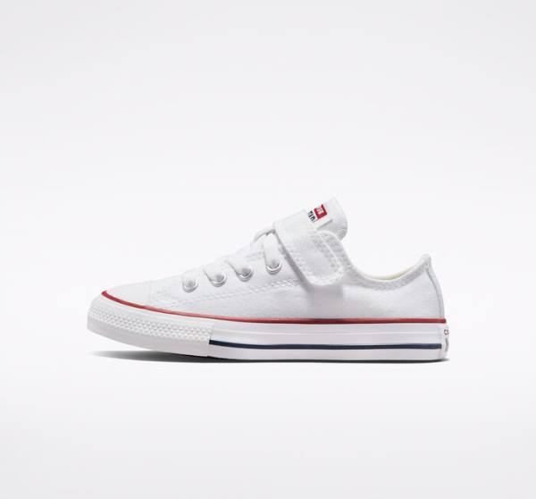 Converse Chuck Taylor All Star Easy-On Sneakers Low Hvide Hvide Beige | CV-814ISA