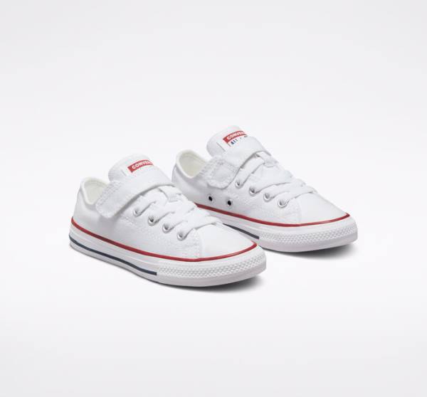 Converse Chuck Taylor All Star Easy-On Sneakers Low Hvide Hvide Beige | CV-814ISA