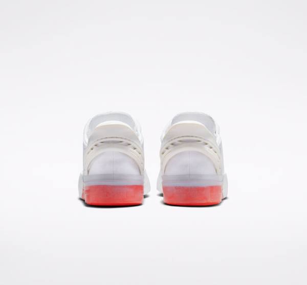 Converse Chuck Taylor All Star FlyEase Sneakers Low Hvide Sort Mango | CV-204LIP