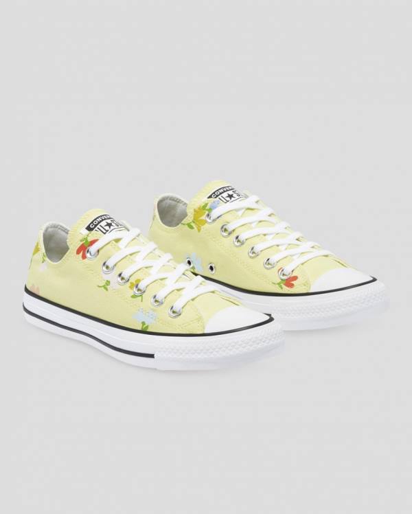 Converse Chuck Taylor All Star Garden Party Sneakers Low Gul | CV-913GUQ