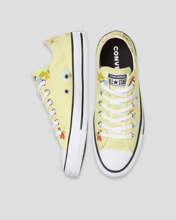Converse Chuck Taylor All Star Garden Party Sneakers Low Gul | CV-913GUQ