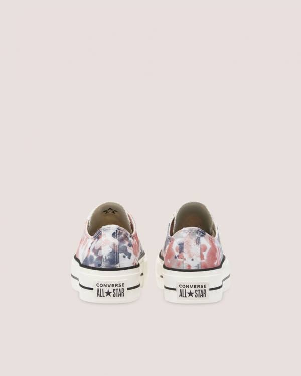 Converse Chuck Taylor All Star Lift Festival Sneakers Low Grå Lyserød | CV-351PDG