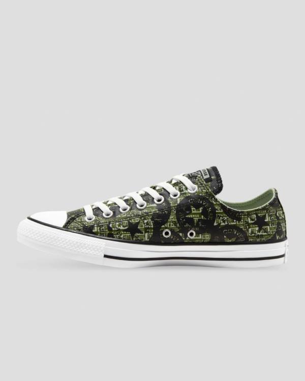 Converse Chuck Taylor All Star Logo Replay Sneakers Low Sort | CV-521YMX