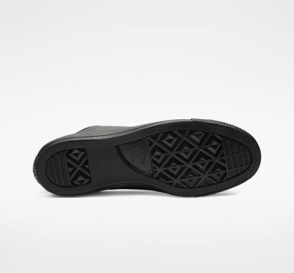 Converse Chuck Taylor All Star Læder Sneakers High Sort | CV-281CVM