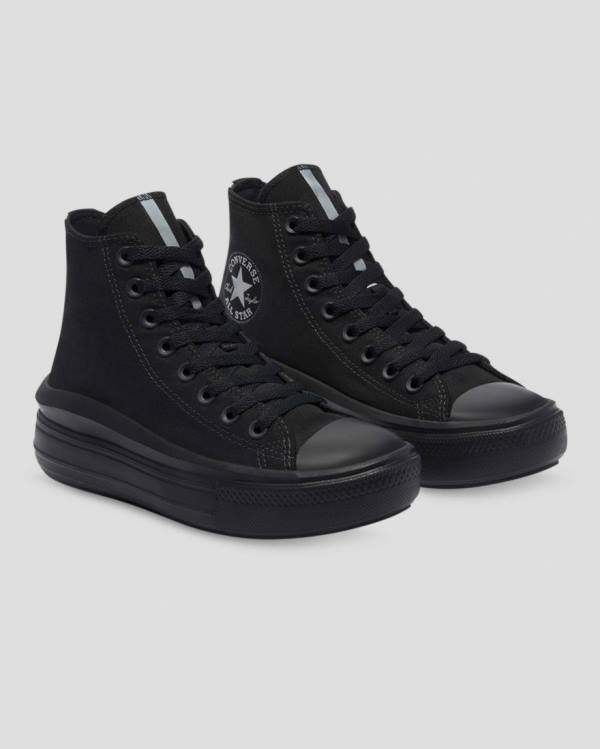 Converse Chuck Taylor All Star Move Festival Platform Sneakers High Sort | CV-176WXB