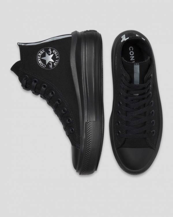 Converse Chuck Taylor All Star Move Festival Platform Sneakers High Sort | CV-176WXB