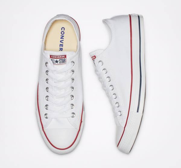 Converse Chuck Taylor All Star Optical White Sneakers Low Hvide | CV-194IXE